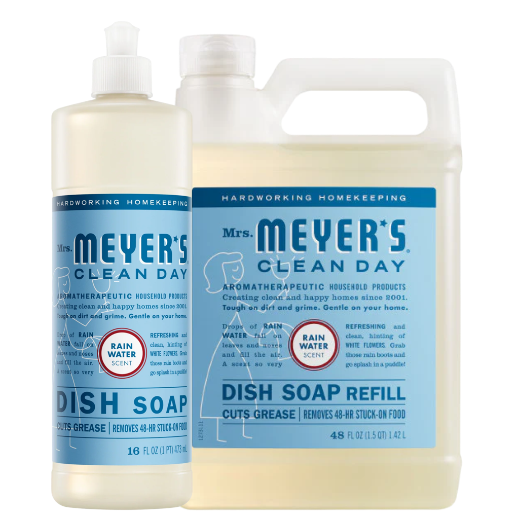 Rain Water Dish Soap & Refill Set
