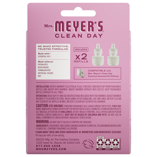 Peony Plug In Scented Oil Refill, 2-Pack