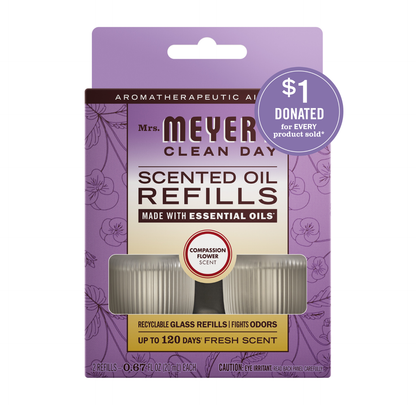 Compassion Flower Plug In Scented Oil Refill, 2-Pack