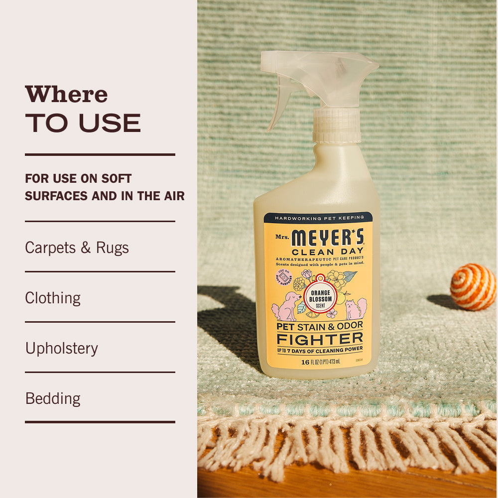 Orange Blossom Pet Stain & Odor Fighter