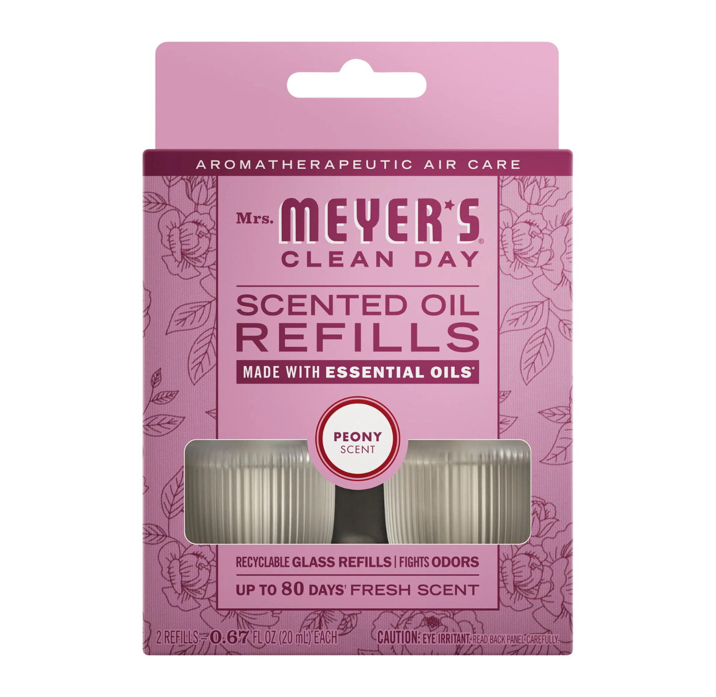 Peony Plug In Scented Oil Refill, 2-Pack