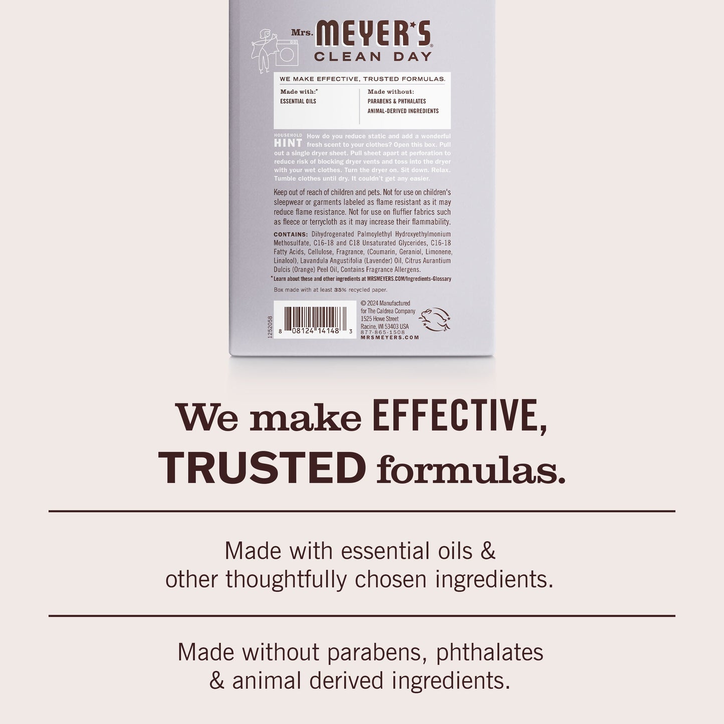 Lavender Dryer Sheets