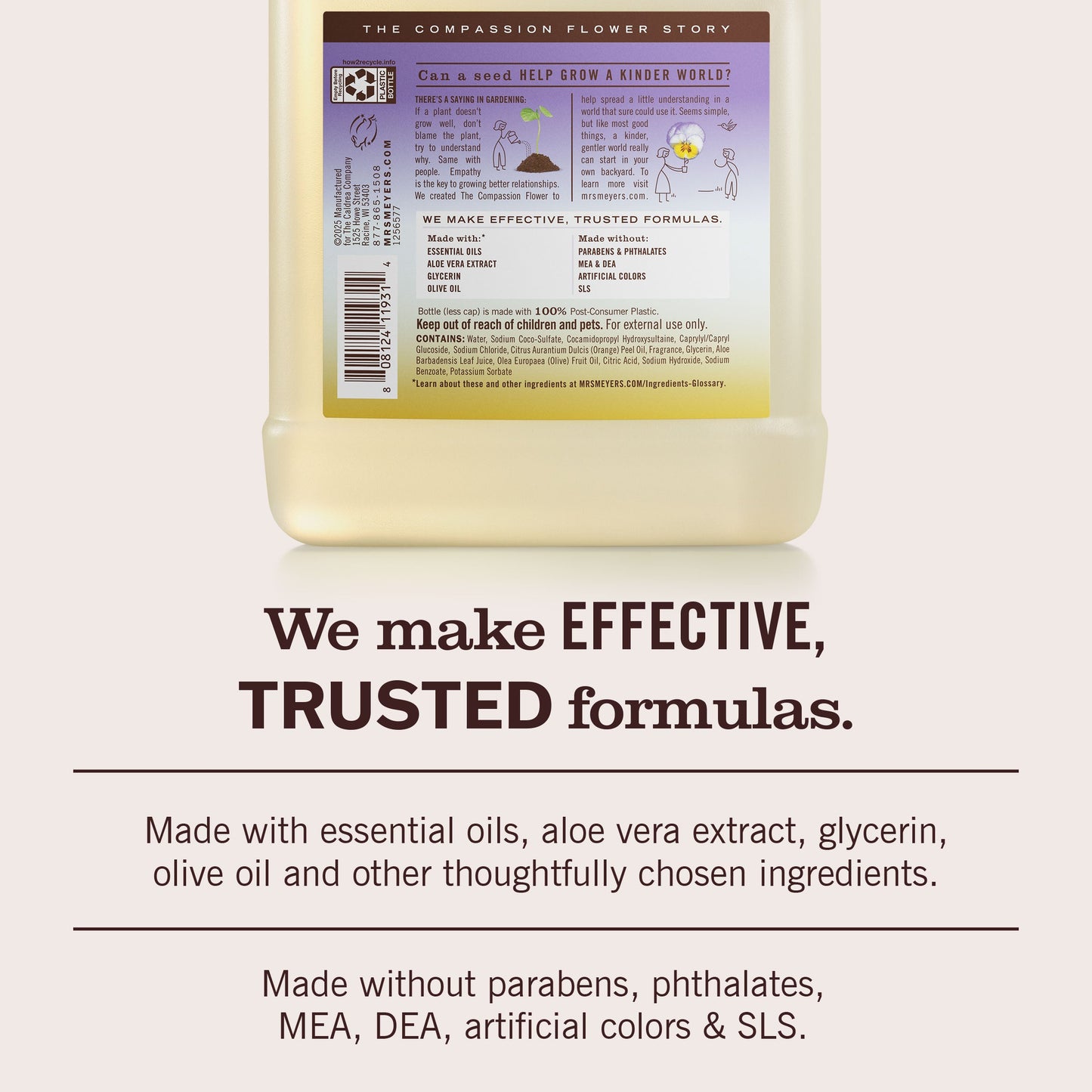 Compassion Flower Liquid Hand Soap Refill
