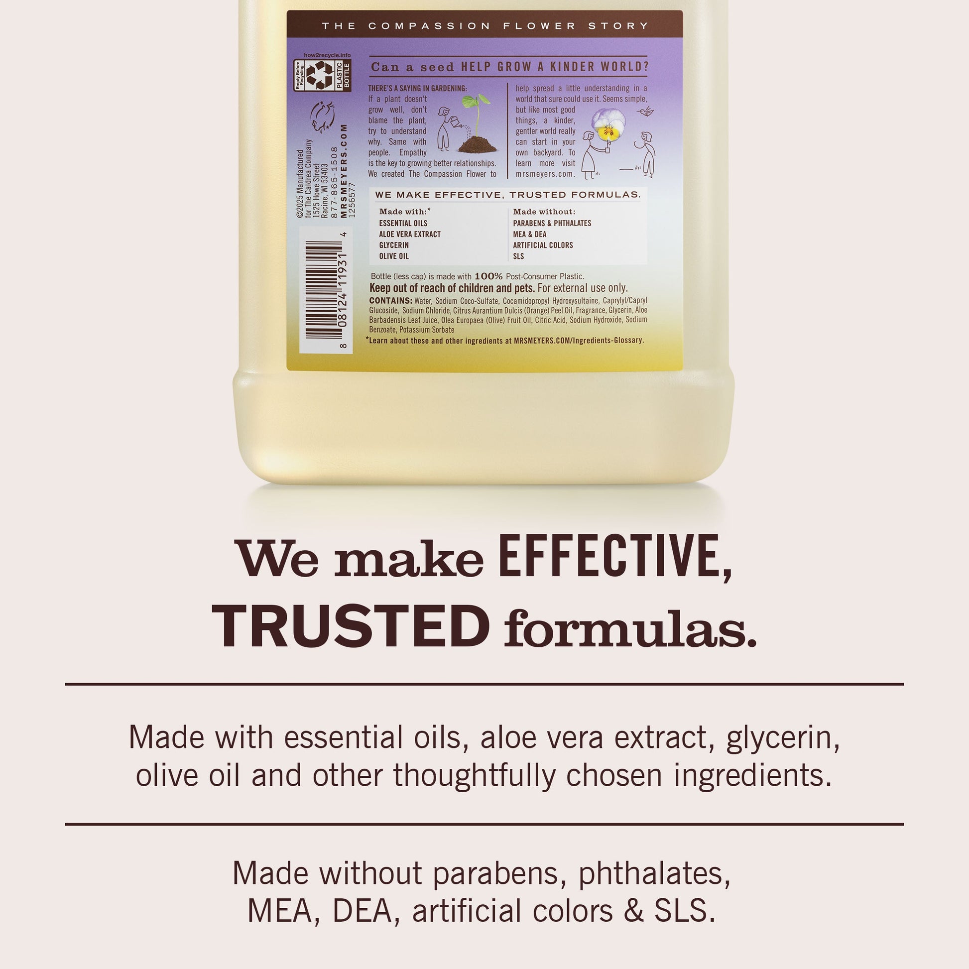 Compassion Flower Liquid Hand Soap Refill